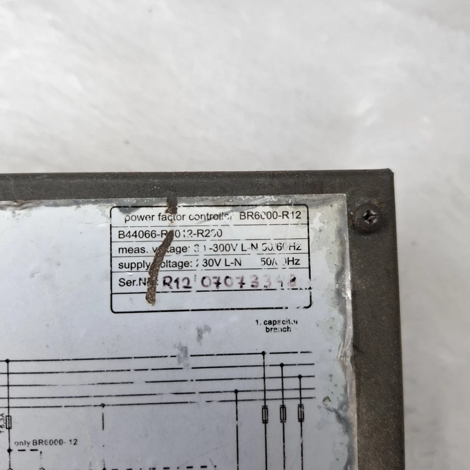 EPCOS BR 6000 POWER FACTOR CONTROLLER FREE FAST SHIP